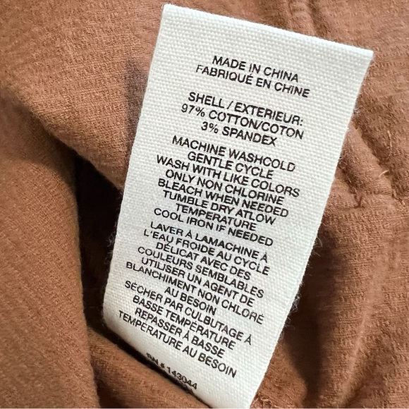 Anthropologie Avec Les Filles Brown Leopard Corduroy Jacket Size XS - Picture 3 of 6